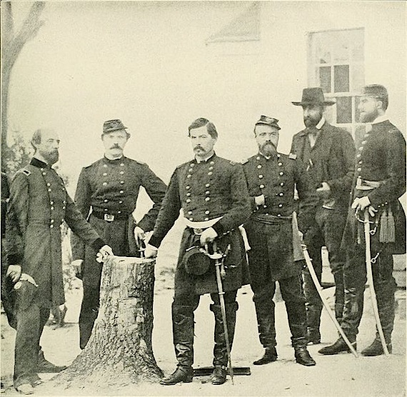 Gen. George B. McClellan and His Staff