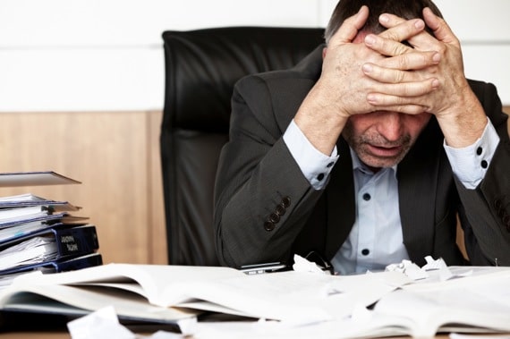 A Frustrated, Over-worked Manager - Photo courtesy of ©iStockphoto.com/OtmarW, Image #15900242