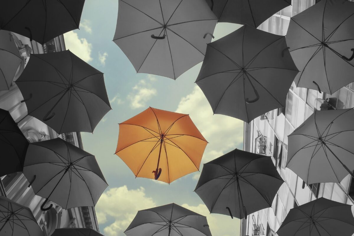 Stand Out Umbrella